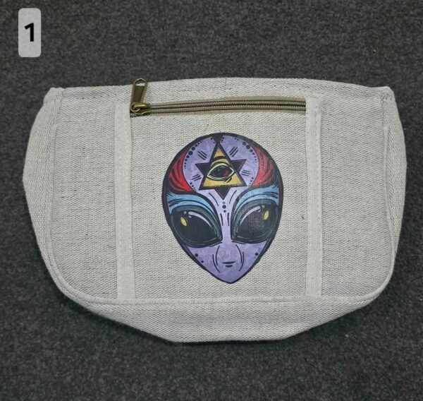 Natural Hemp Crossbody Bag - Image 2