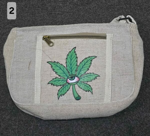 Natural Hemp Crossbody Bag - Image 3