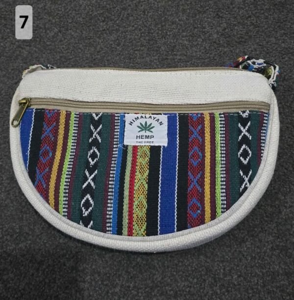 Natural Hemp Crossbody Bag - Image 7