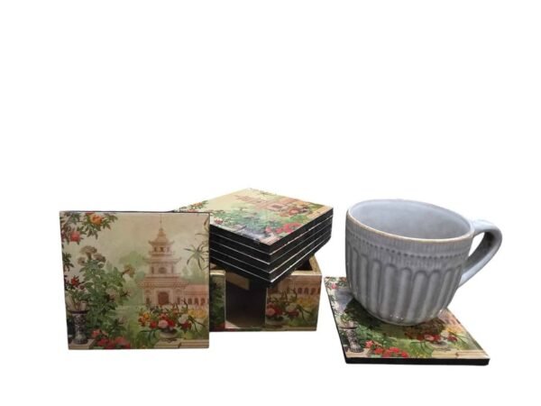 Tea Coaster Set of 8