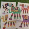Handcrafted Elephant Embroidered Cushion Cover – 6 Vibrant Colors